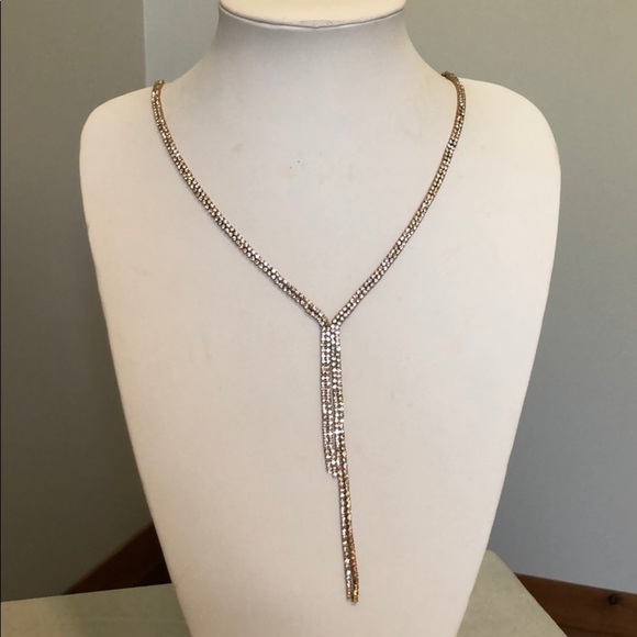 Rhinestone Necklace - Picture 2 of 3